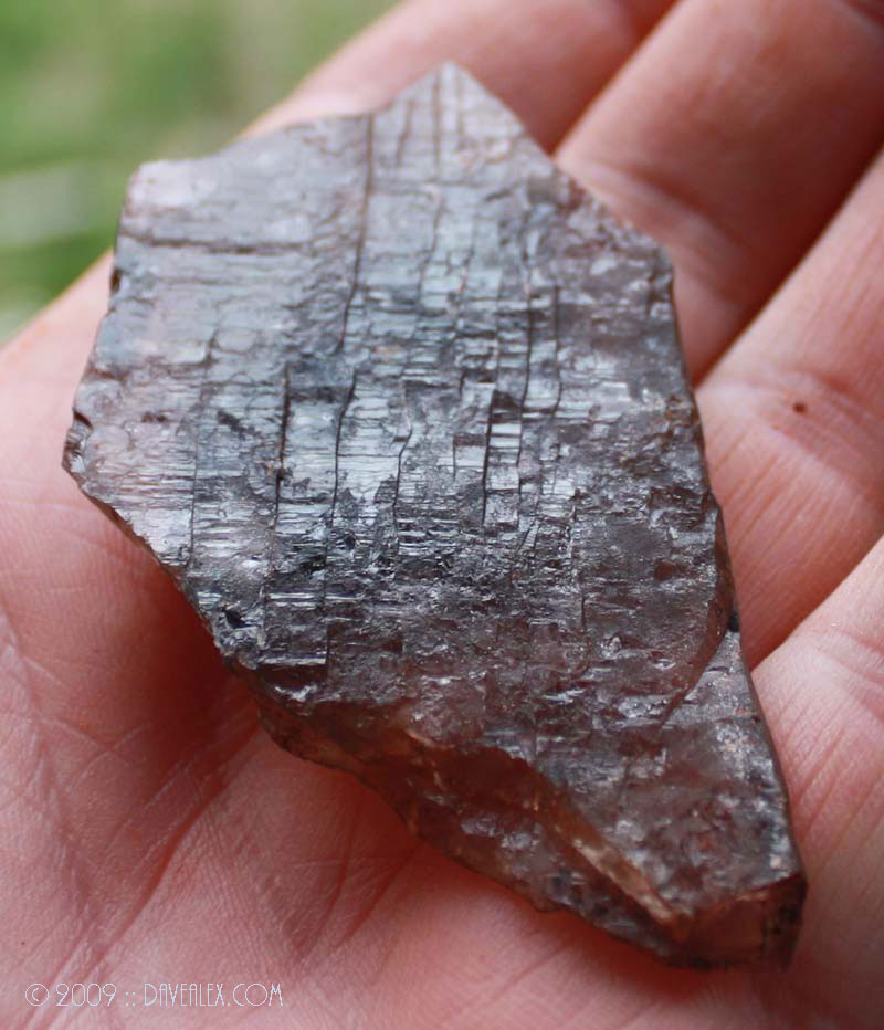 Cool flat crystal, not terminated but interesting shape.