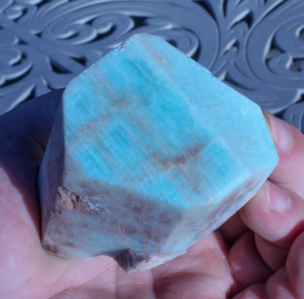 Large Blue Amazonite