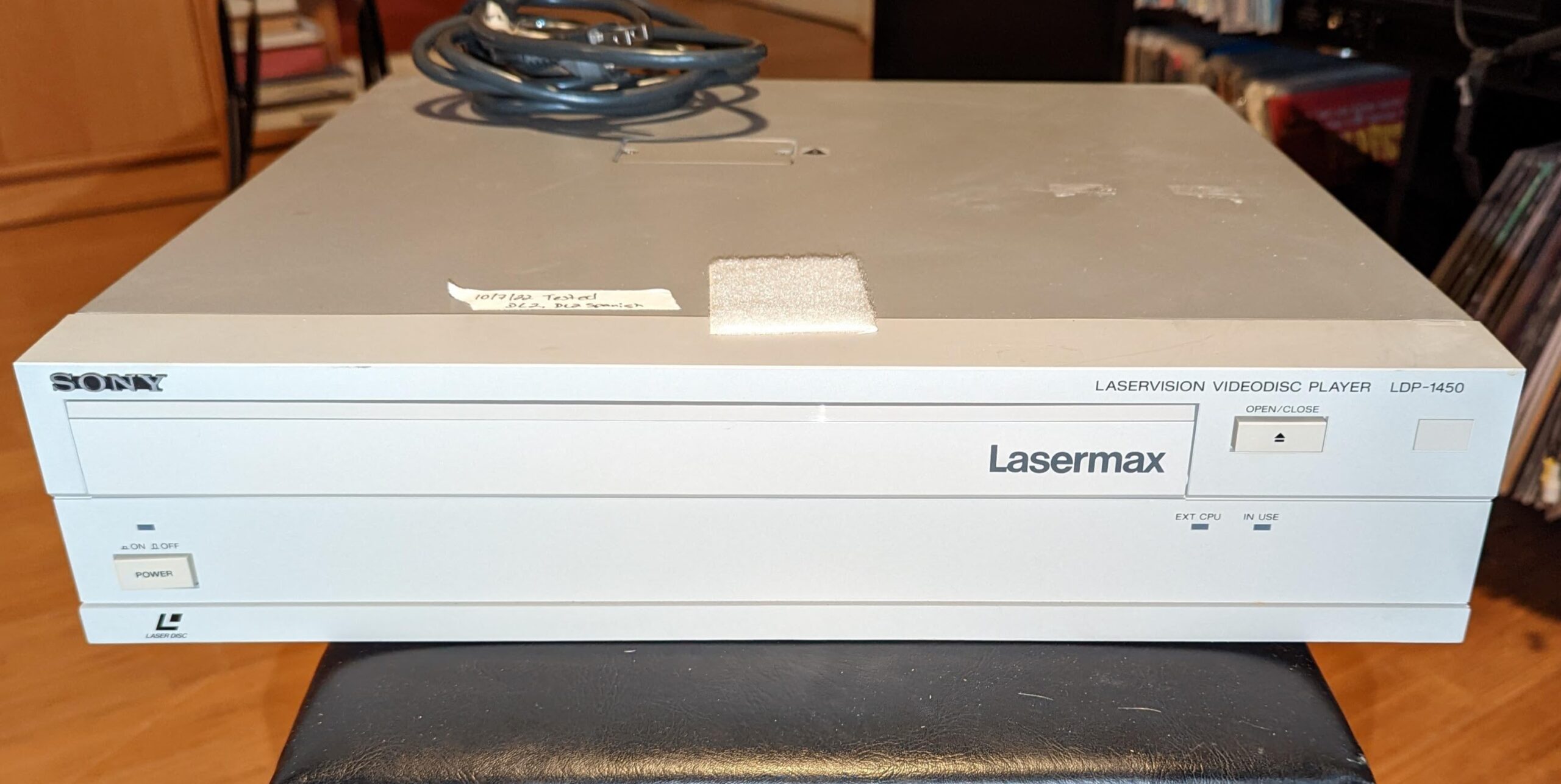 Sony LDP-1450 Lasermax Front