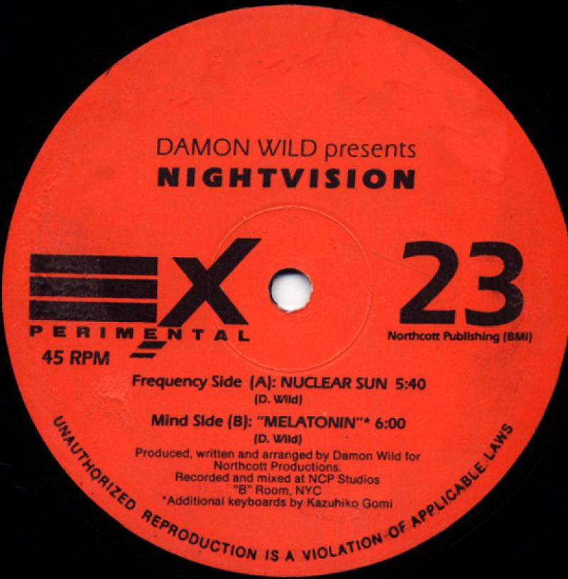 Damon Wild presents Nightvision - Nuclear Sun - Experimental 23 - 1993