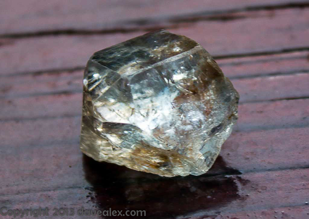 One of my topaz from today's digs...
