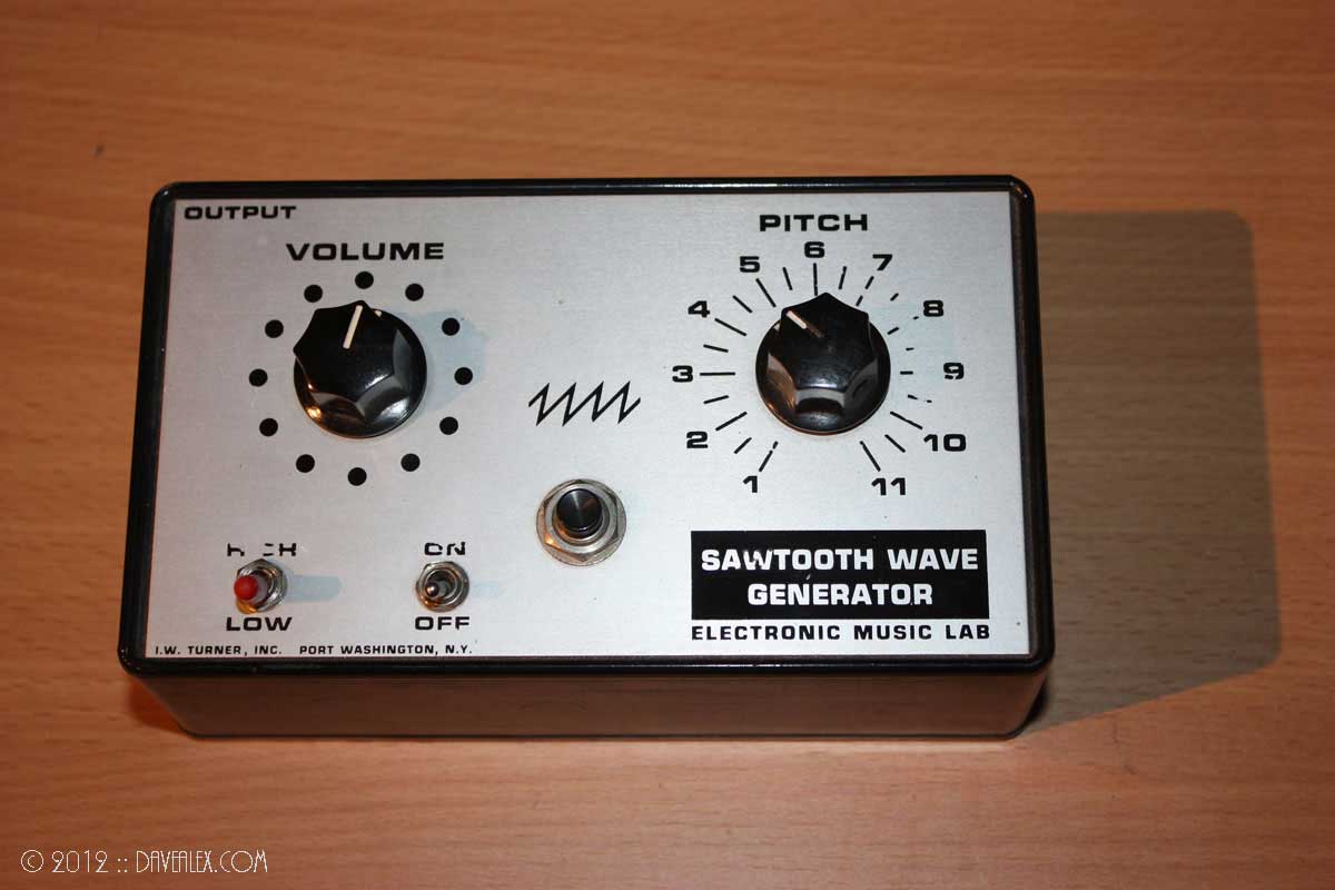 I.W. Turner, Inc. Electronic Music Lab Sawtooth Wave Generator