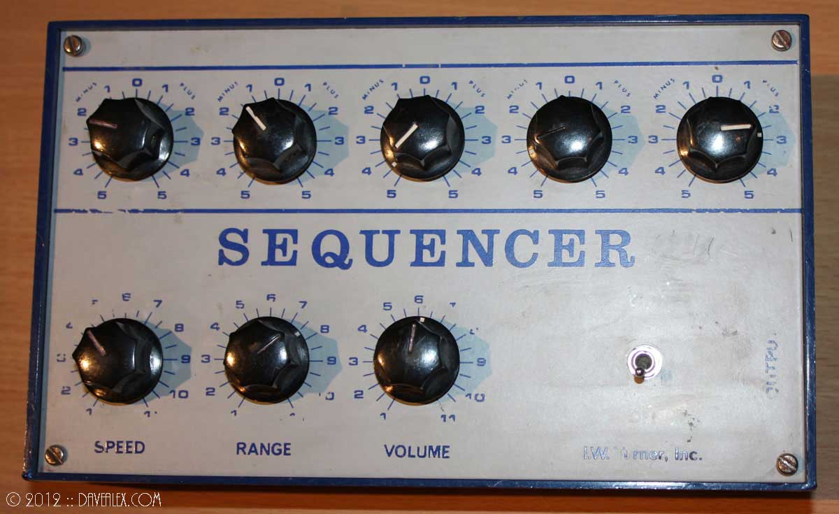 I.W. Turner, Inc. Electronic Music Lab Sequencer