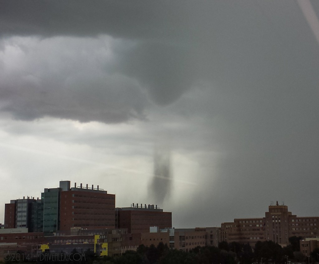 July 28, 2014 Rocky Mountain Arsenal - landspout tornado