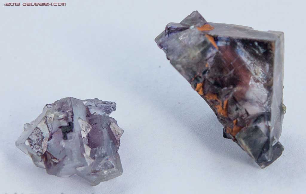 Fluorite Crystals I find looking through tailings