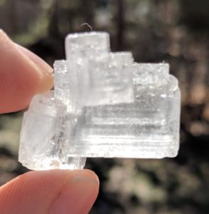 Halite cube cluster