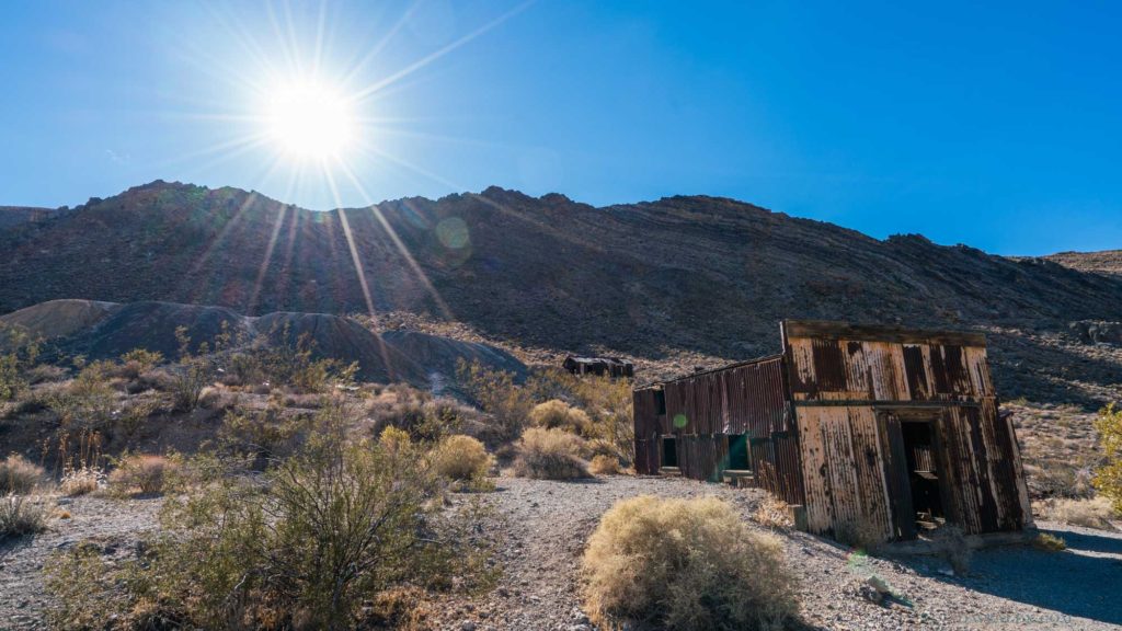 Leadfield ghost town.