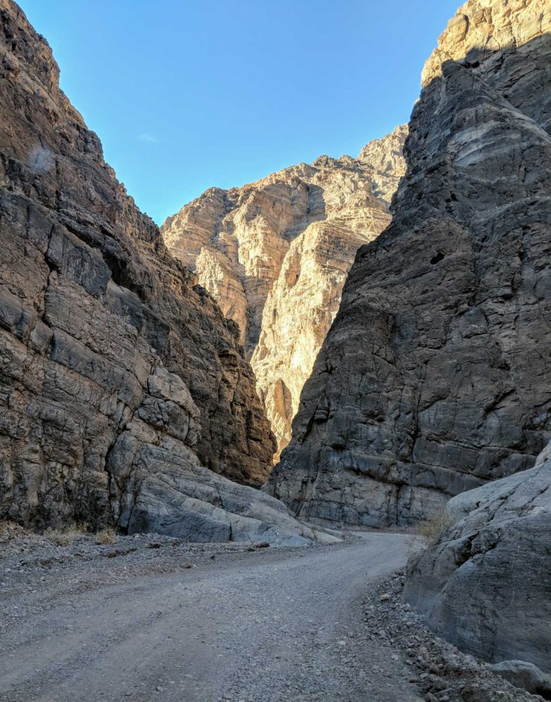 Mouth of Titus Canyon