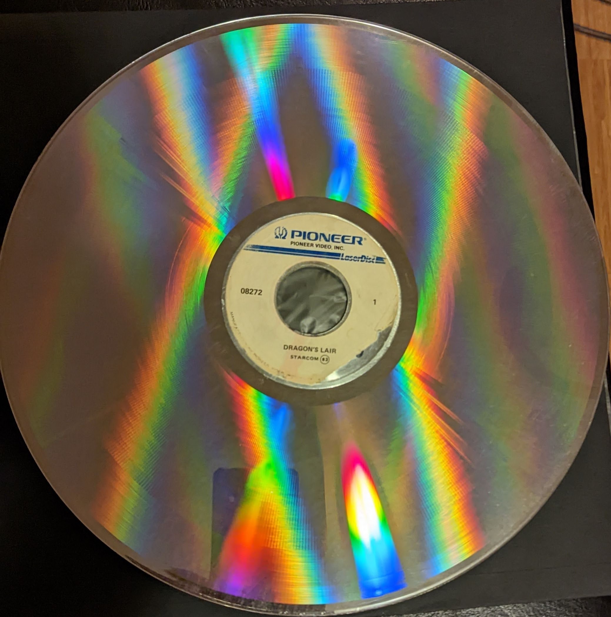 Dragon's Lair Laser Disc