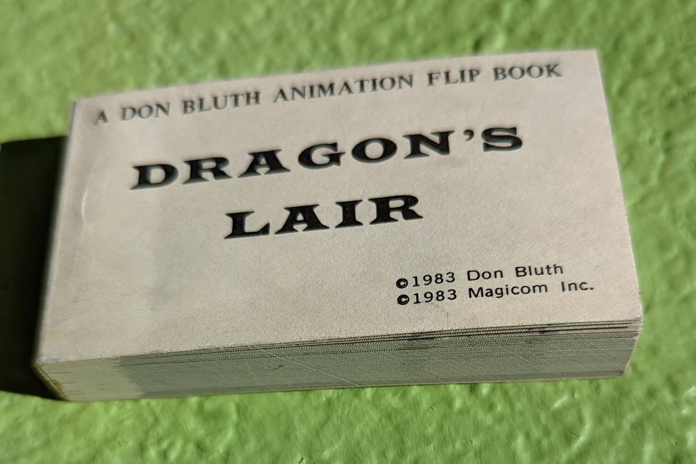 Dragons Lair Flip Book 2