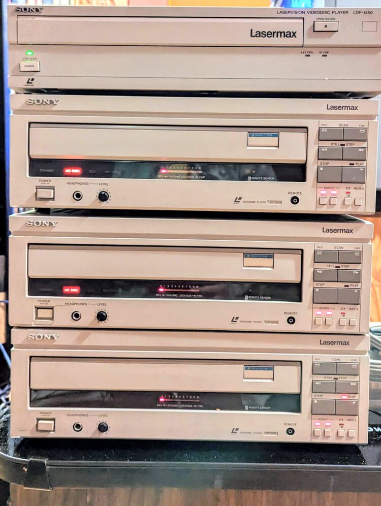 Laserdisc game parts for sale