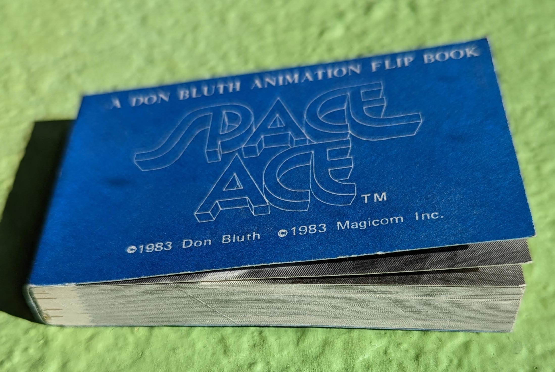 Space Ace Flip Book - Blue